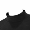 Langarm Tight Shirts, Schwarz – Bild 4
