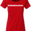 Dribbelkünstlerin, Lippe-Kick Kollektion, Woman Basic Bio Baumwollshirt leichte Ware/Sommerlich – Bild 4